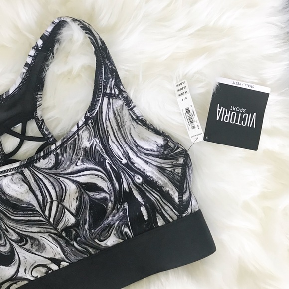 NWT Victoria Secret Sport Marble Sports Bra - Picture 2 of 4